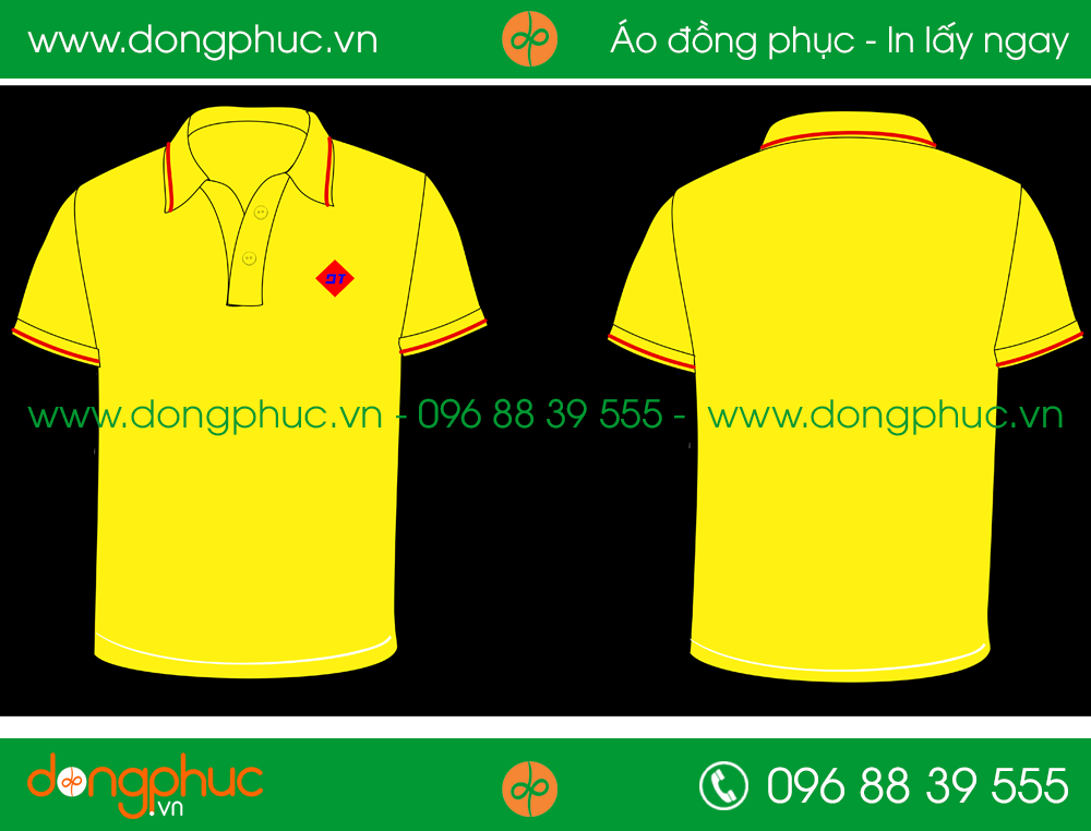 Áo phông đồng phục công ty Dt